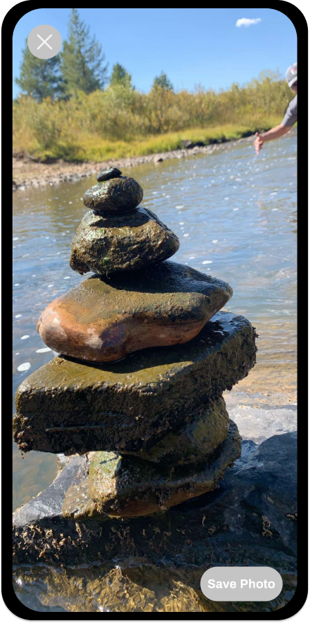 Magnifying glass iPhone app screenshot 3