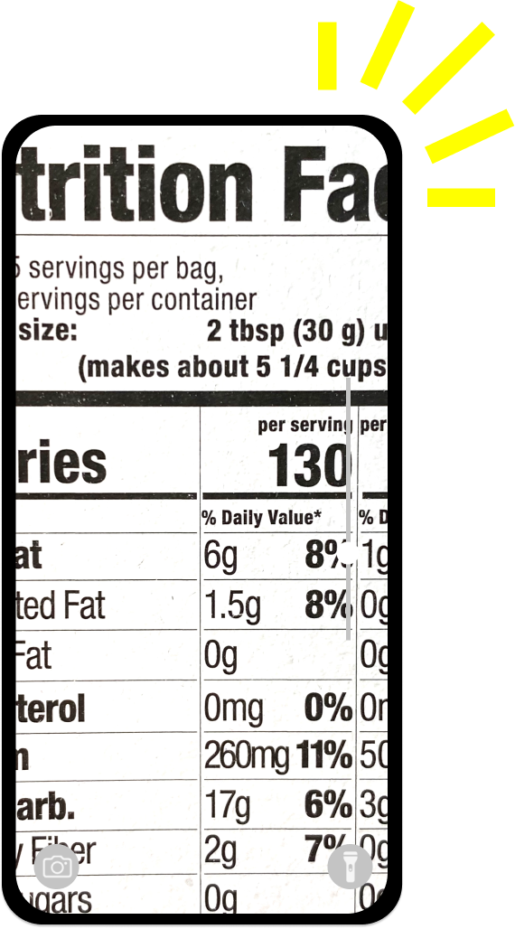 Magnifying glass iPhone app screenshot 4